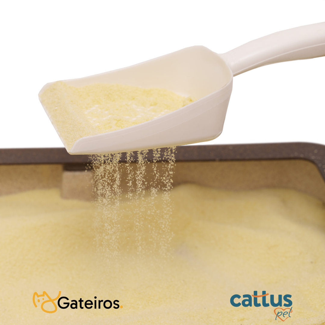 Refil Areia Sanitária Yellow Cattus