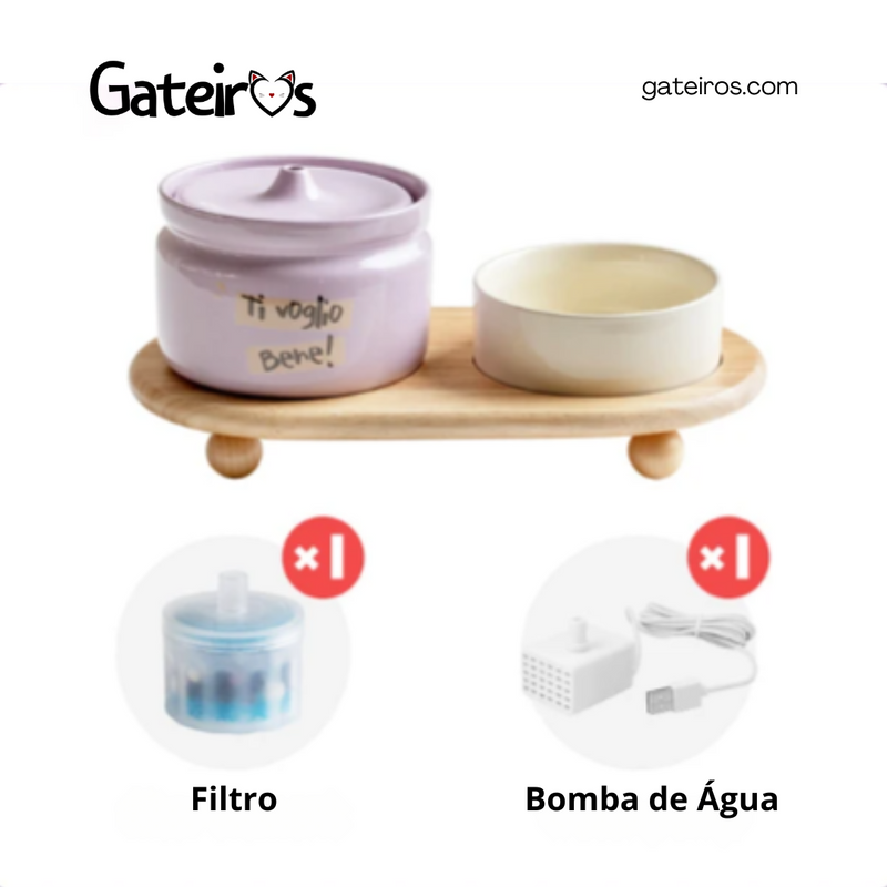 Kit Cerâmica Gateiros