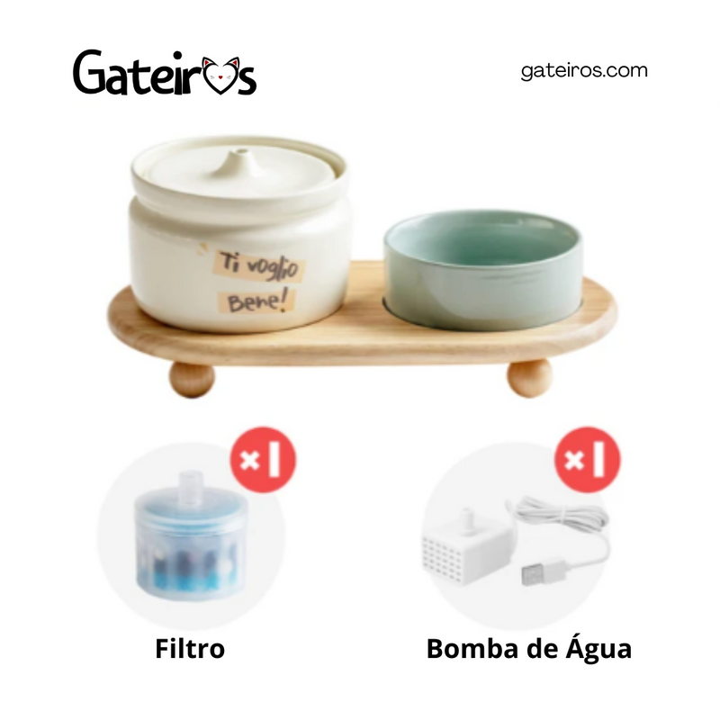 Kit Cerâmica Gateiros