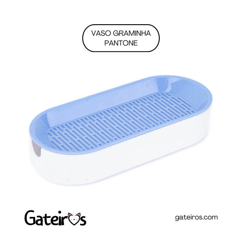 Vaso Graminha Pantone | Kit 2 Unidades