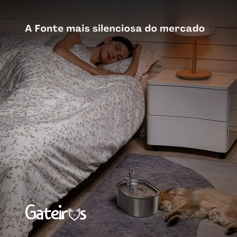 Fonte Gateiros Inox - Gateiros