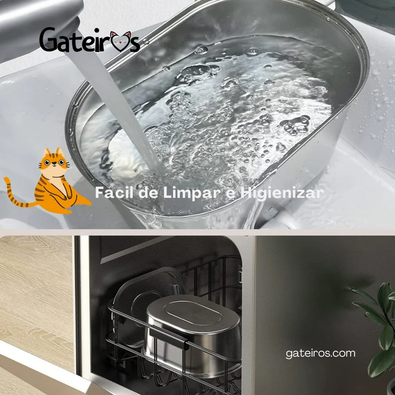 Fonte Gateiros Inox - Gateiros